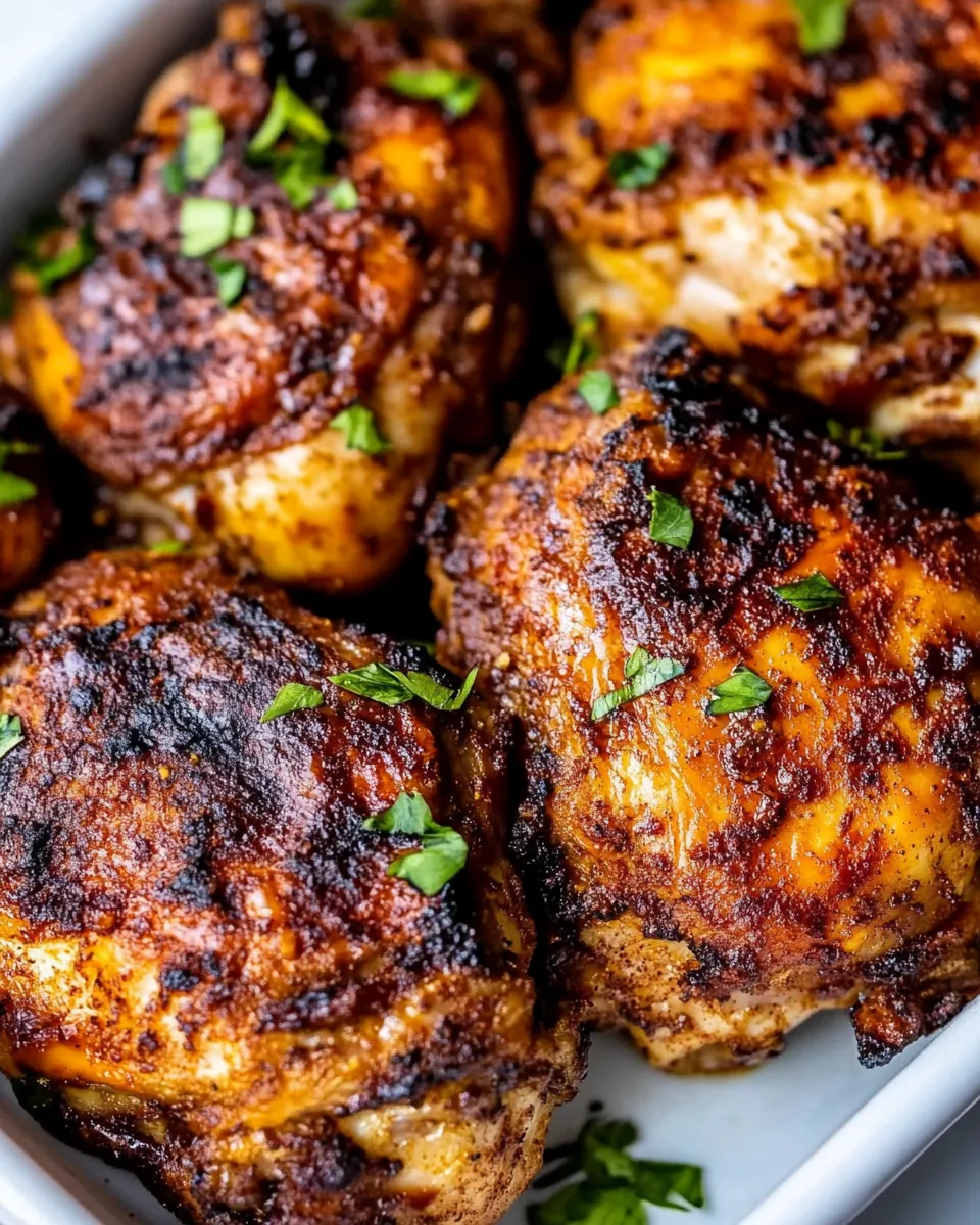 Air Fryer Chicken Thighs