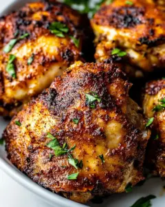 Air Fryer Chicken Thighs