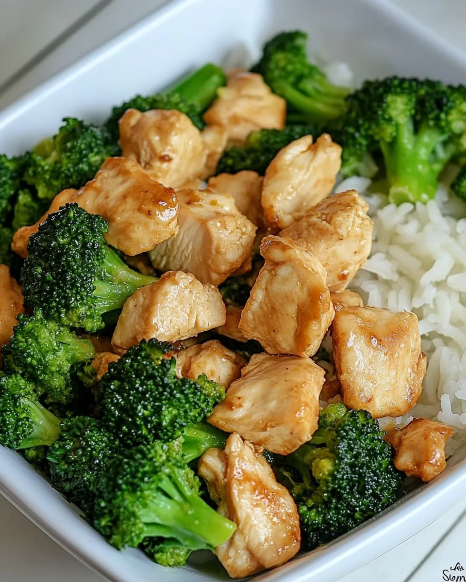 Air Fryer Chicken and Broccoli