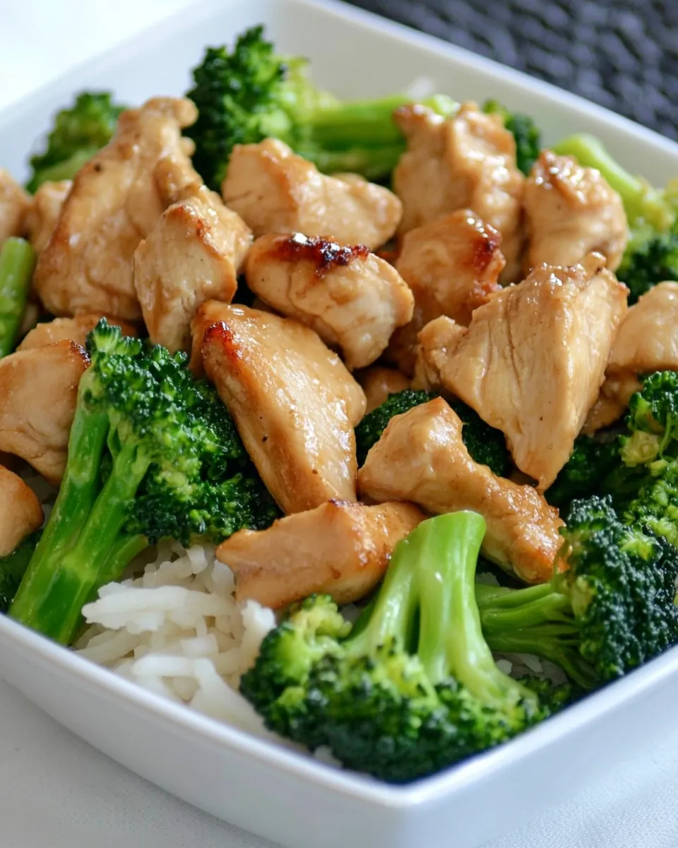 Air Fryer Chicken and Broccoli