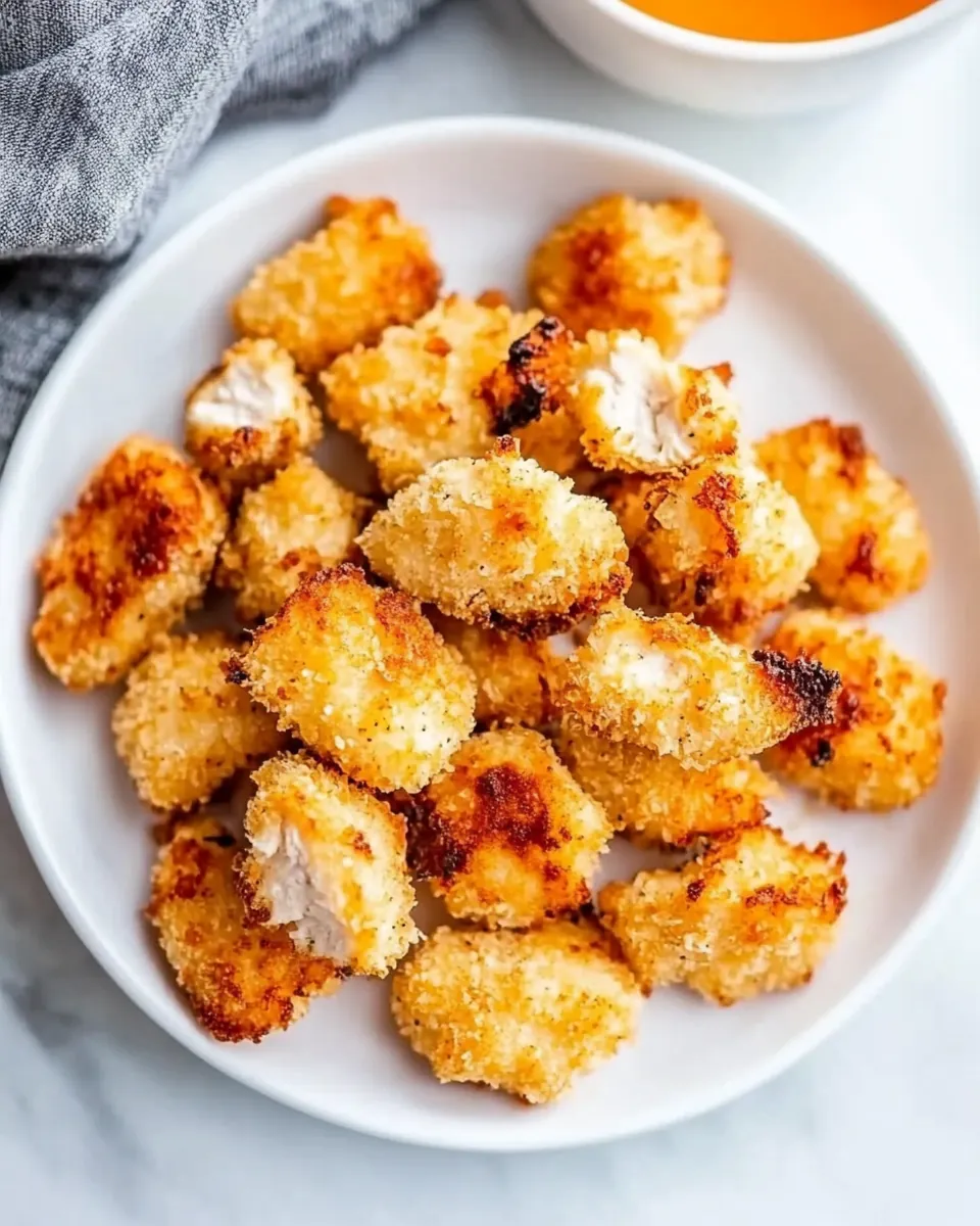 Air Fryer Crispy Chicken Nuggets