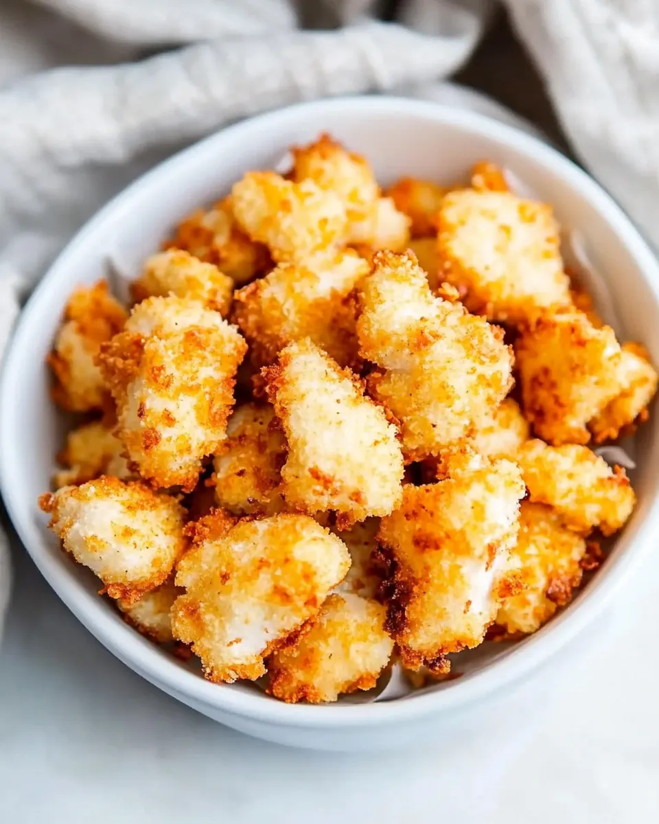 Air Fryer Crispy Chicken Nuggets
