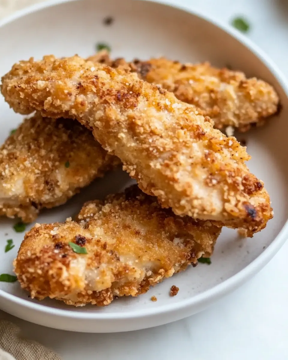 Air Fryer Crispy Chicken Tenders