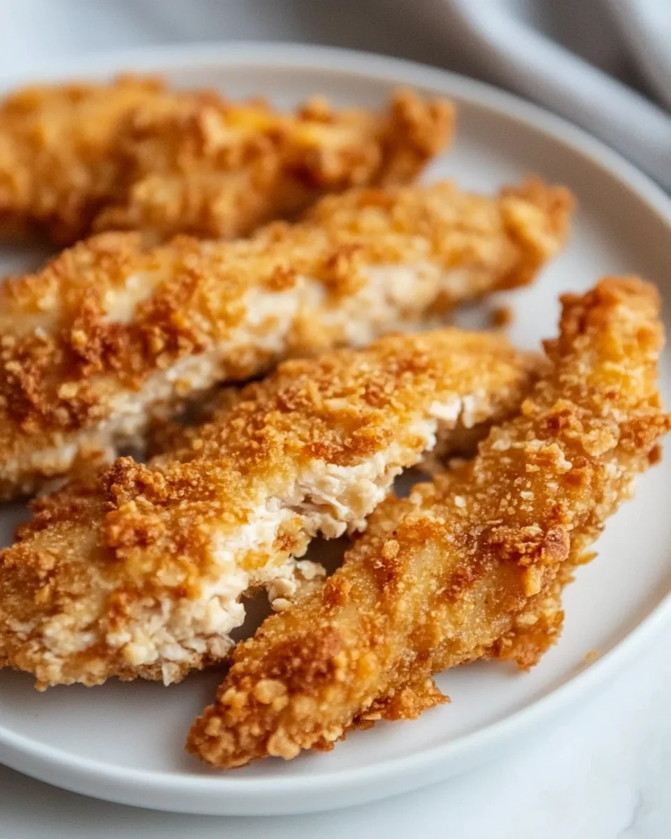 Air Fryer Crispy Chicken Tenders