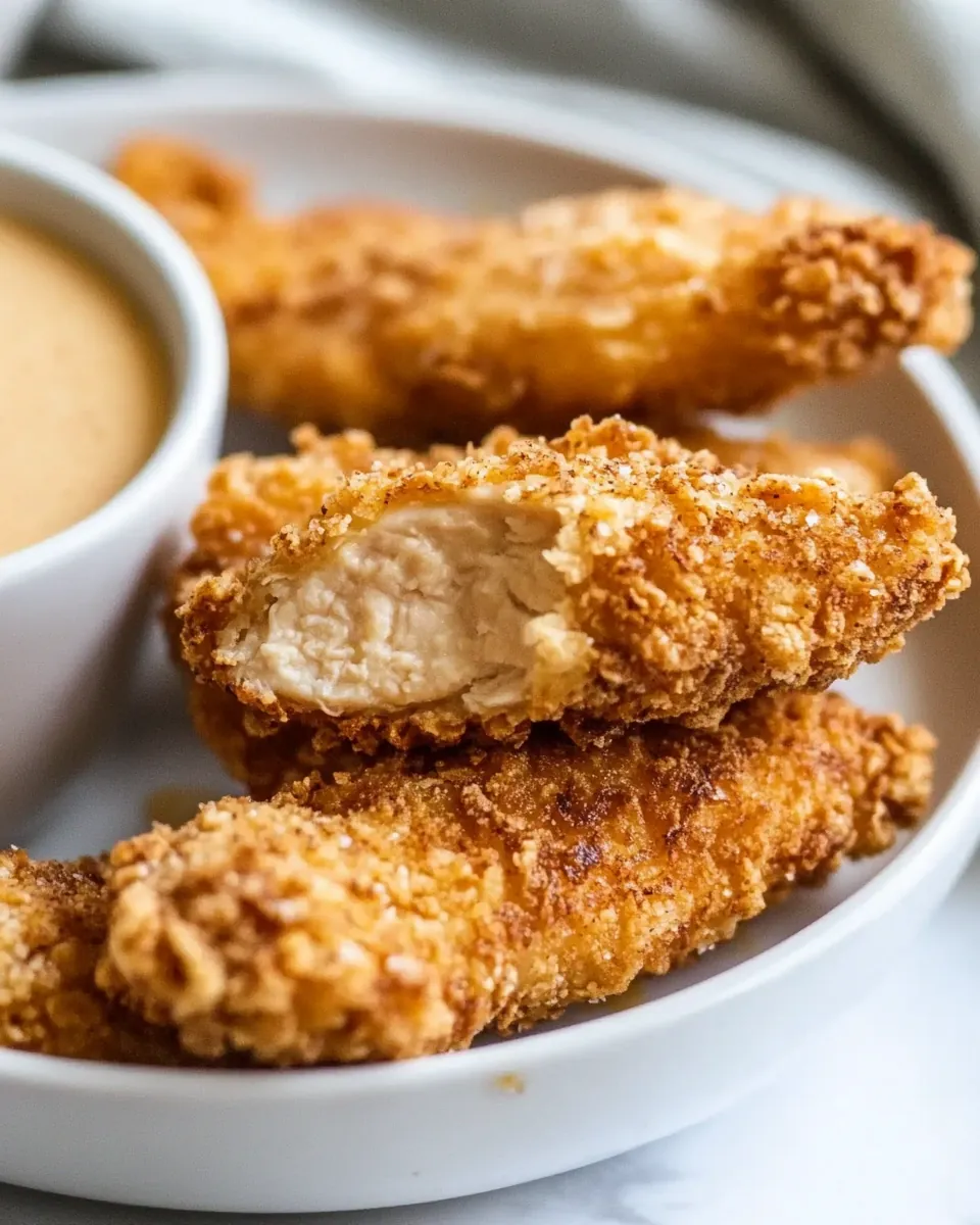 Air Fryer Crispy Chicken Tenders