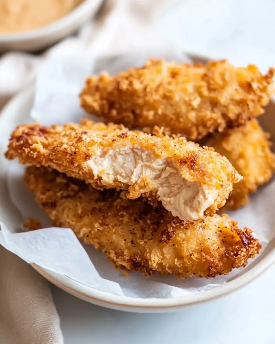 Air Fryer Crispy Chicken Tenders