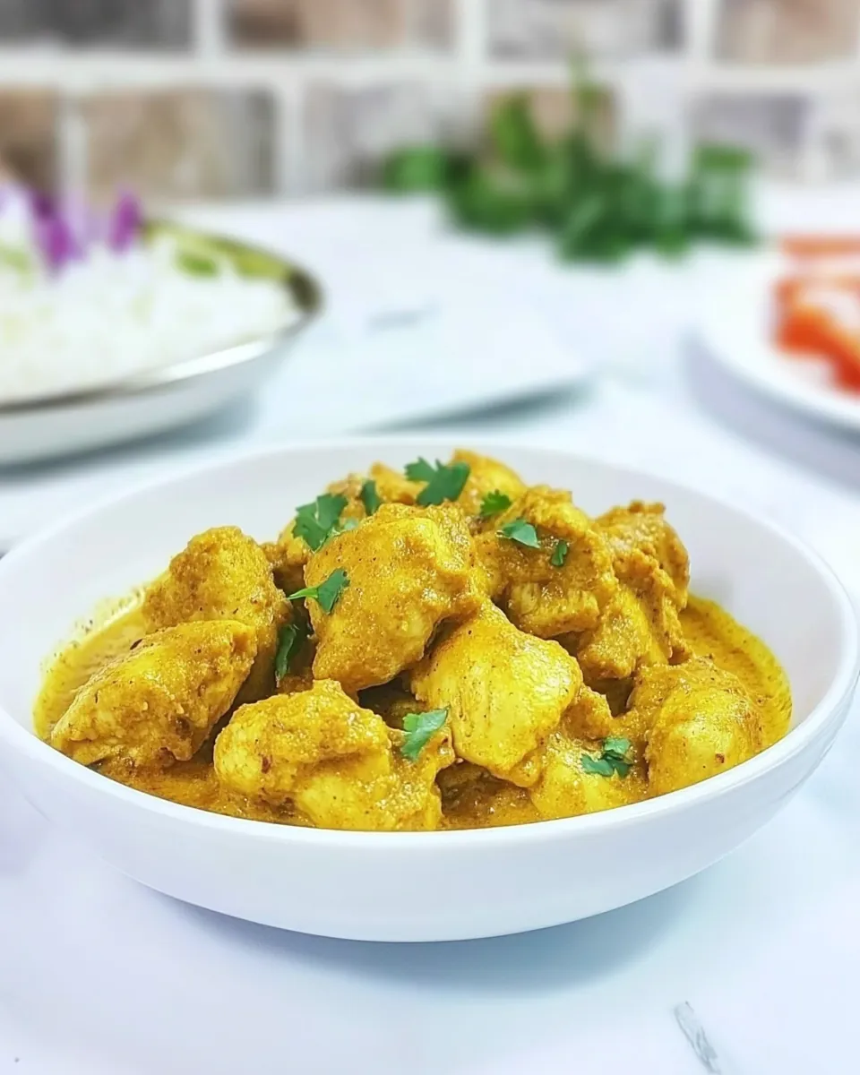 Air Fryer Curry Chicken
