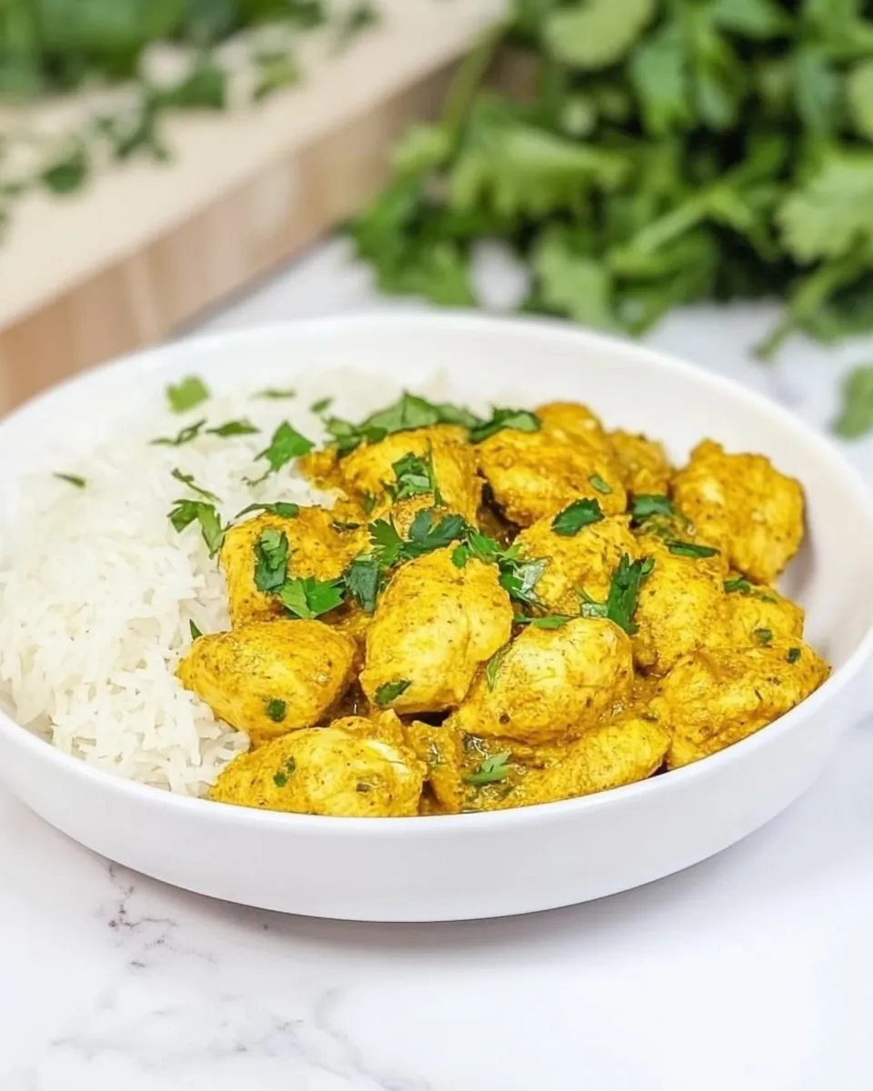 Air Fryer Curry Chicken
