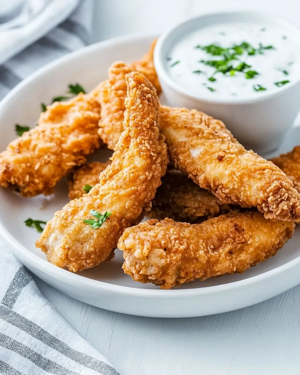 Air Fryer Frozen Chicken Tenders