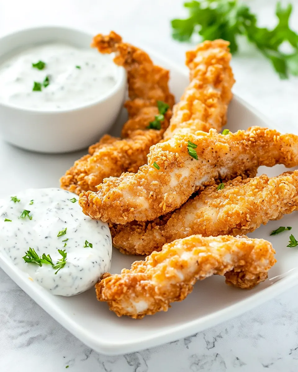 Air Fryer Frozen Chicken Tenders