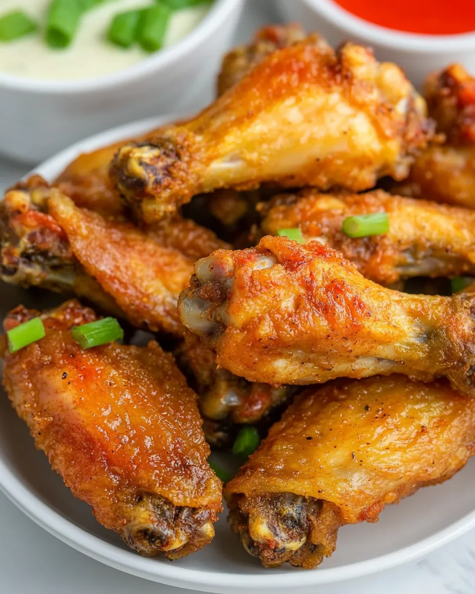 Air Fryer Frozen Chicken Wings