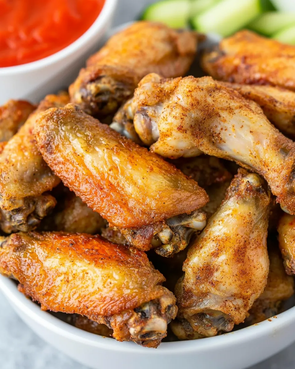 Air Fryer Frozen Chicken Wings