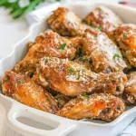 Air Fryer Garlic Parmesan Chicken Wings