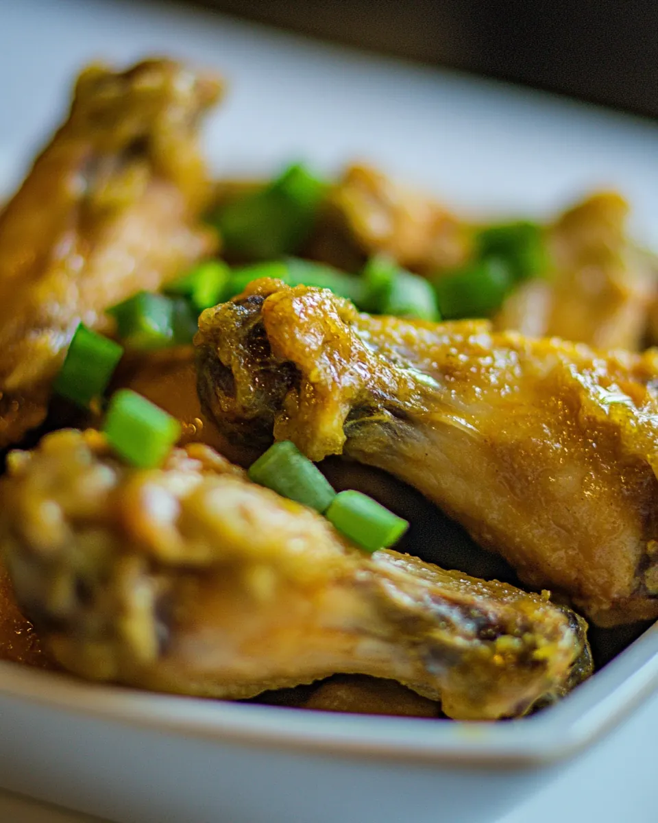 Air Fryer Garlic Buffalo Chicken Wings Recipe