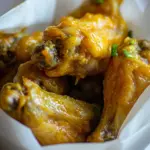 Air Fryer Garlic Buffalo Chicken Wings Recipe