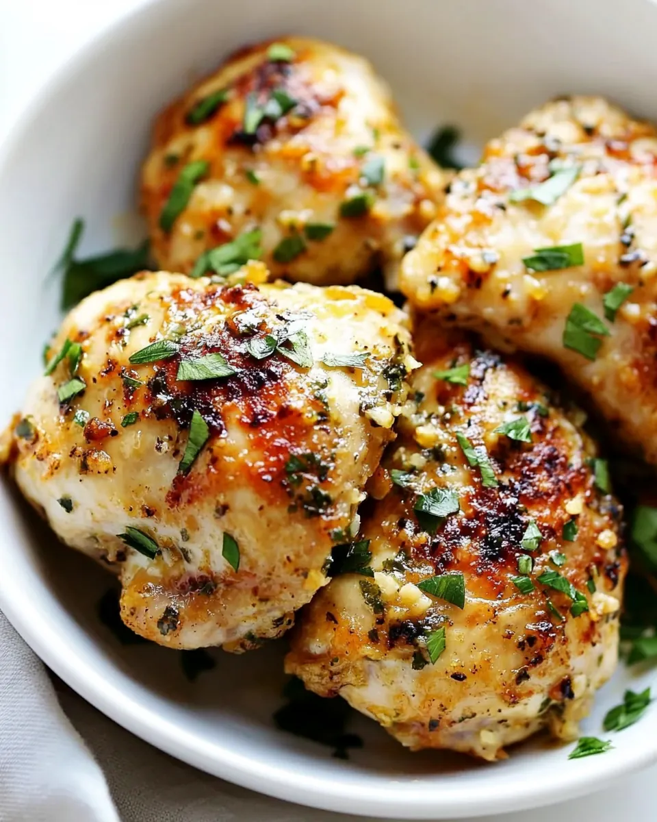 Air Fryer Garlic Parmesan Chicken