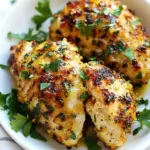 Air Fryer Garlic Parmesan Chicken