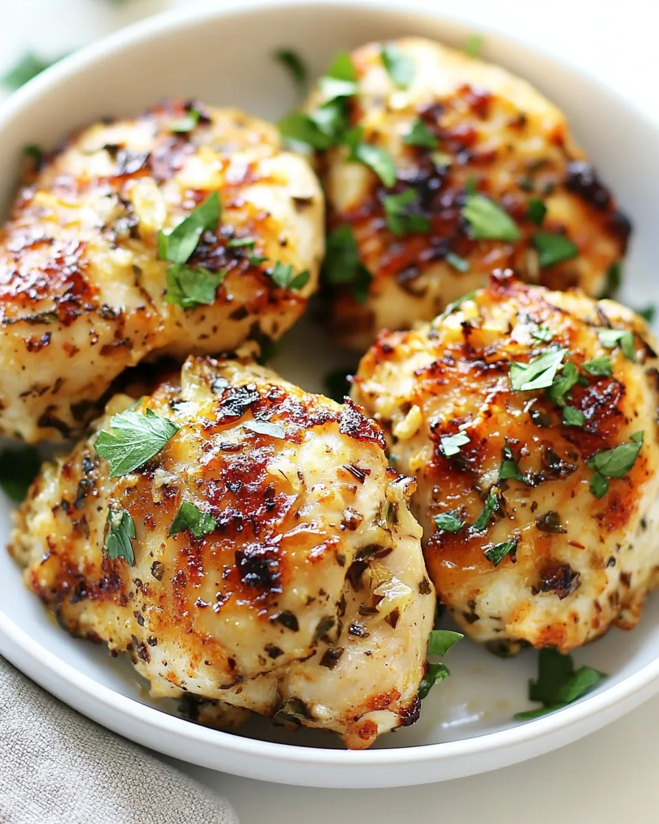 Air Fryer Garlic Parmesan Chicken