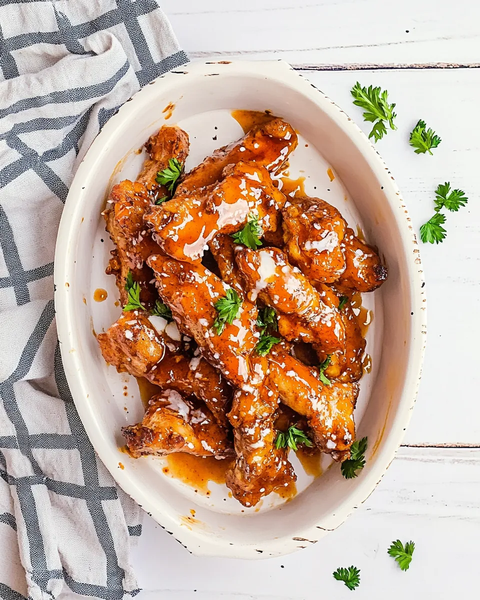 Air Fryer Hot Honey Chicken