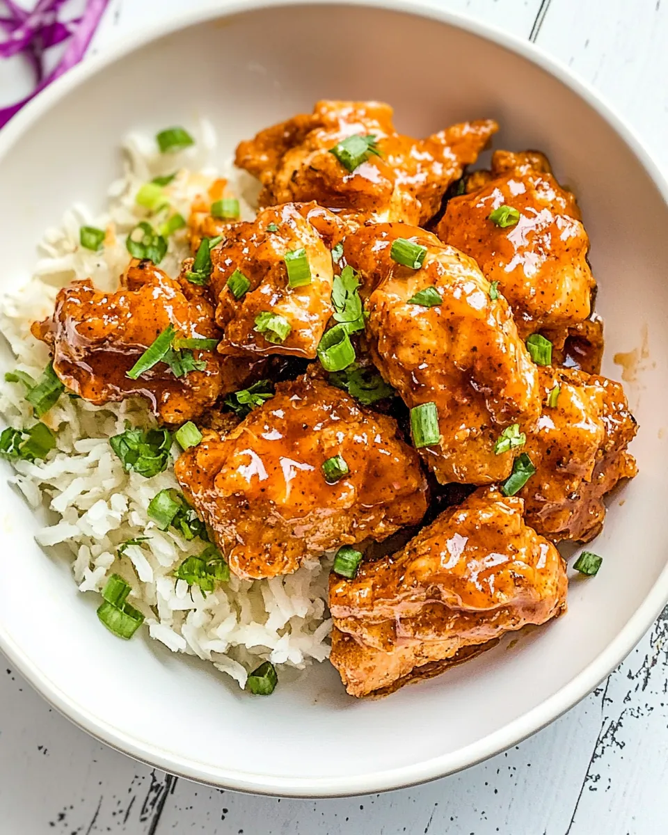 Air Fryer Hot Honey Chicken