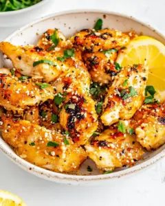Air Fryer Lemon Chicken