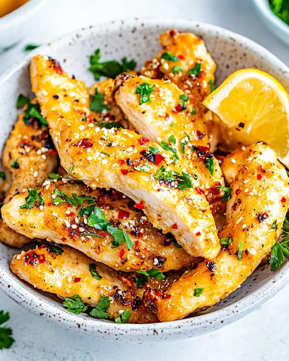 Air Fryer Lemon Chicken