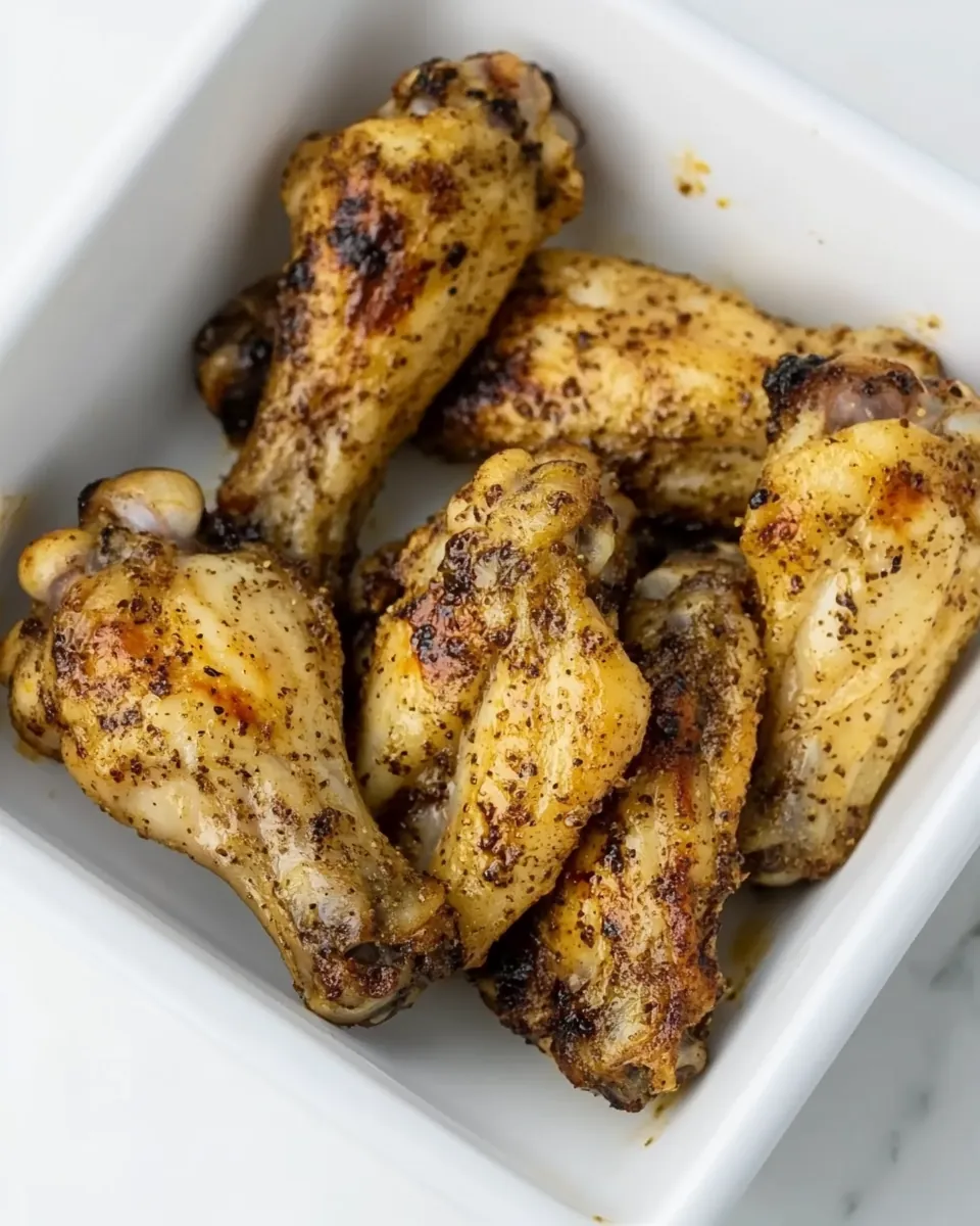 Air Fryer Lemon Pepper Chicken Wings