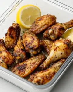 Air Fryer Lemon Pepper Chicken Wings