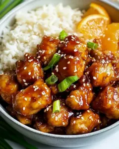 Air Fryer Orange Chicken
