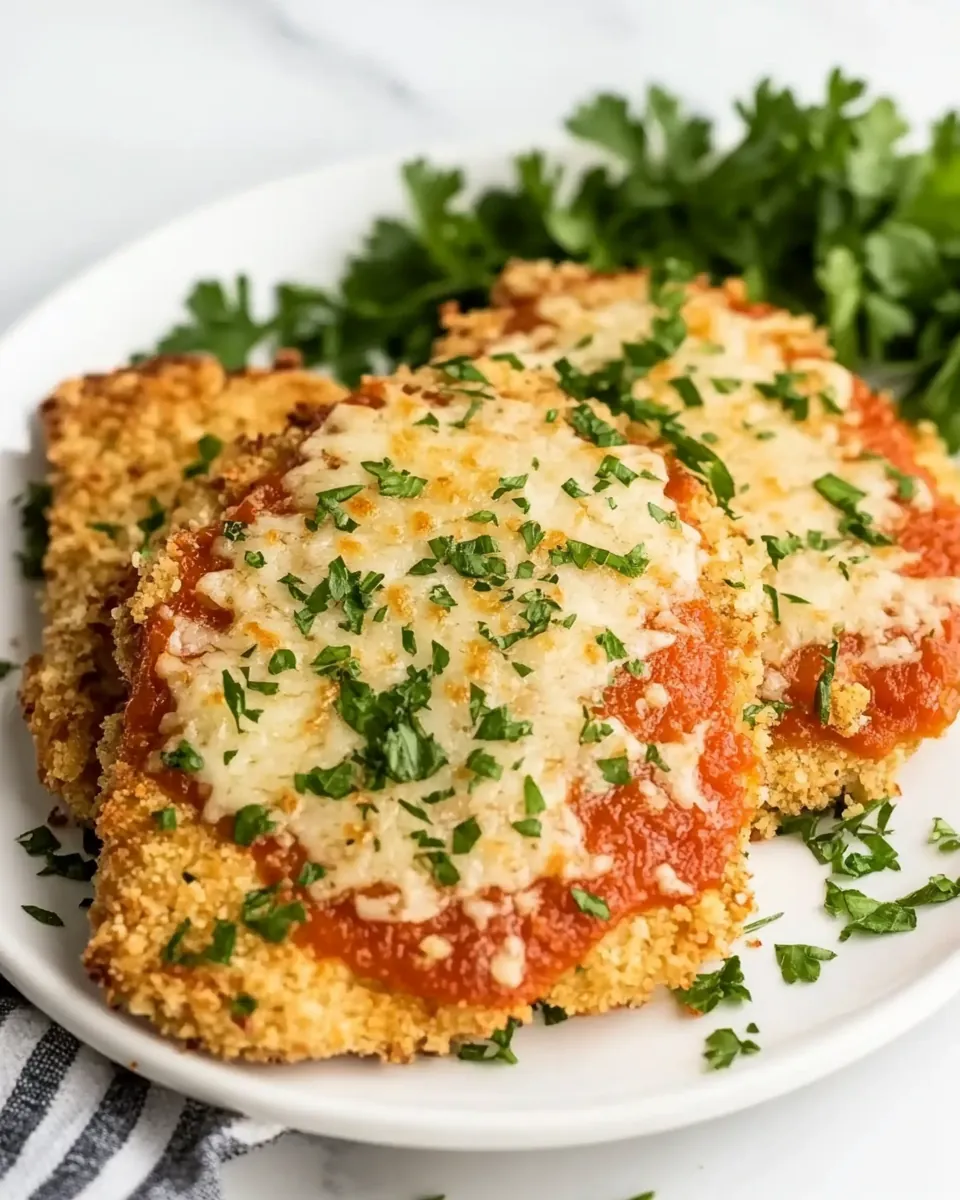 Air Fryer Parmesan Crusted Chicken