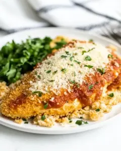 Air Fryer Parmesan Crusted Chicken