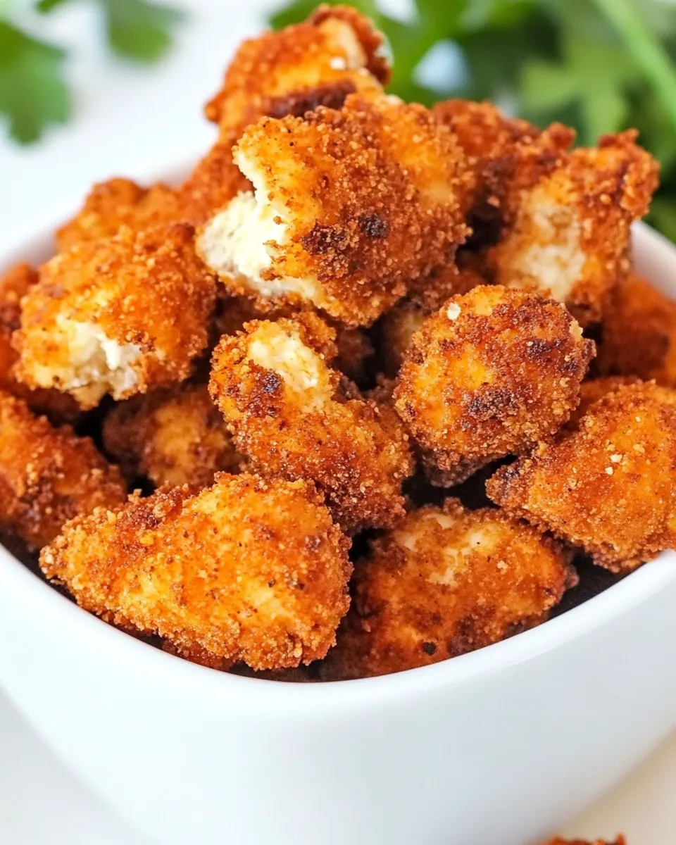 Air Fryer Popcorn Chicken
