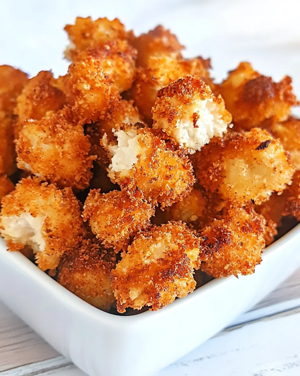 Air Fryer Popcorn Chicken