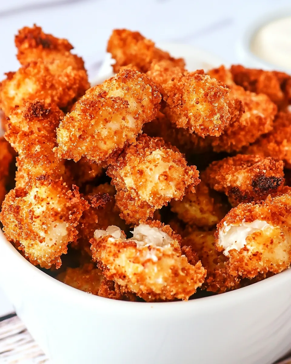 Air Fryer Popcorn Chicken