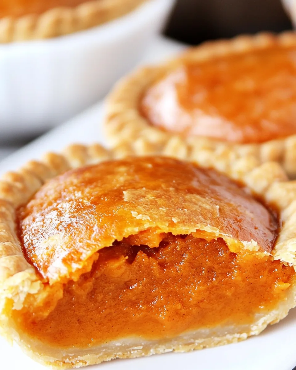 Air Fryer Pumpkin Pies