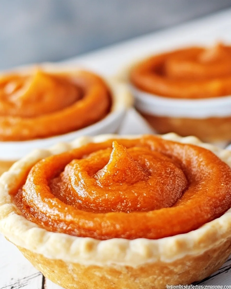 Air Fryer Pumpkin Pies