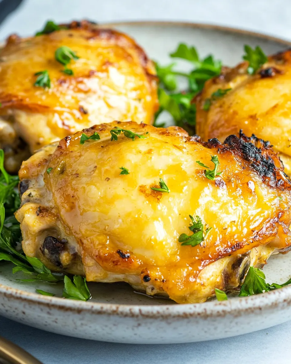 Air Fryer Ranch Chicken Thighs