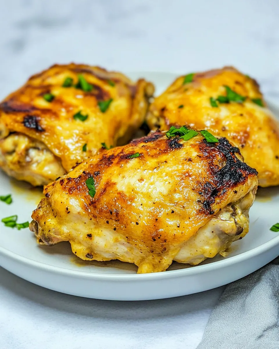 Air Fryer Ranch Chicken Thighs