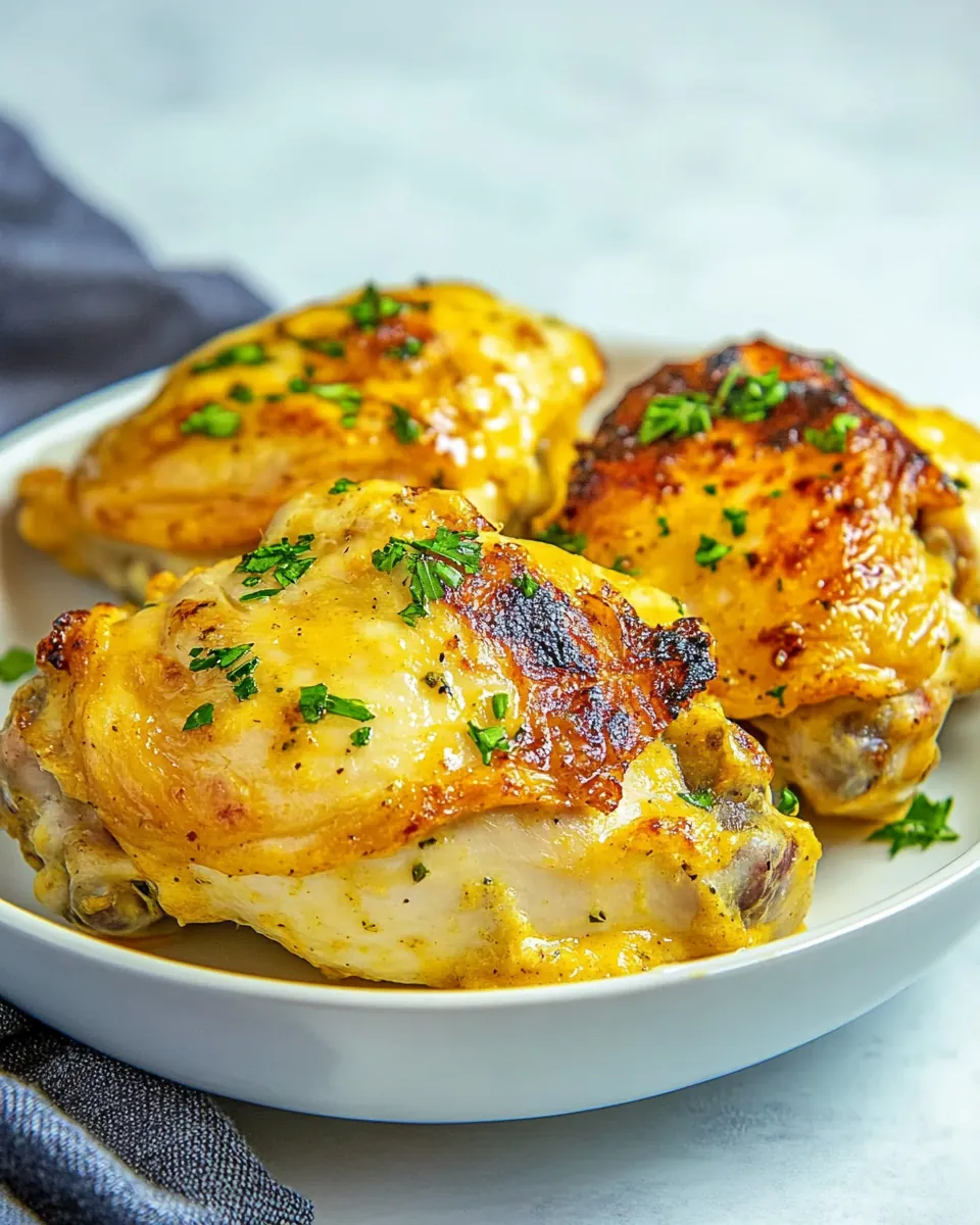 Air Fryer Ranch Chicken Thighs