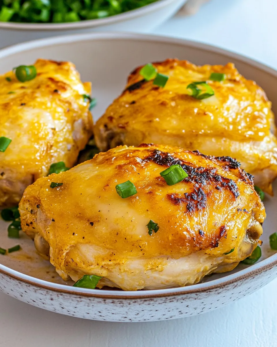 Air Fryer Ranch Chicken Thighs