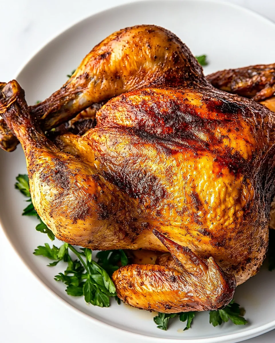 Air Fryer Rotisserie Chicken