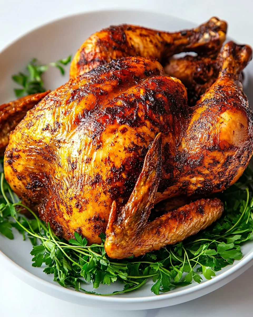 Air Fryer Rotisserie Chicken