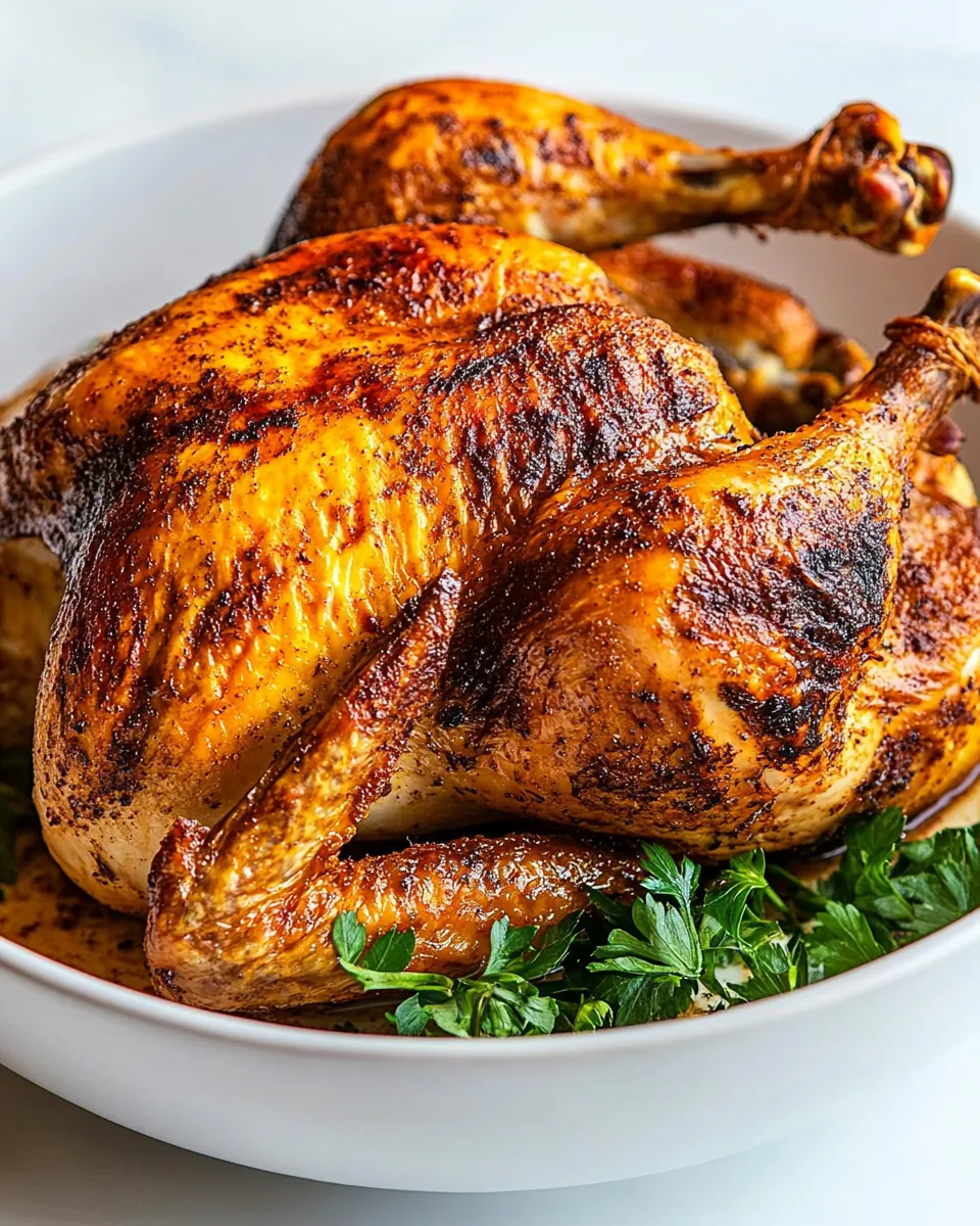 Air Fryer Rotisserie Chicken
