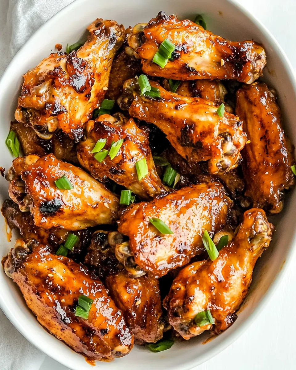 Air Fryer Thai Chicken Wings