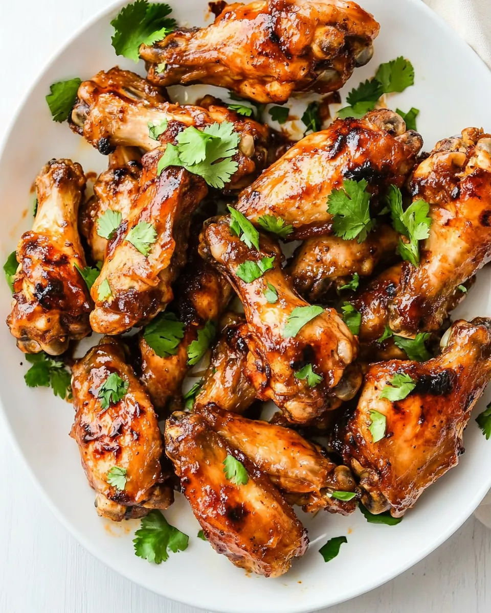 Air Fryer Thai Chicken Wings