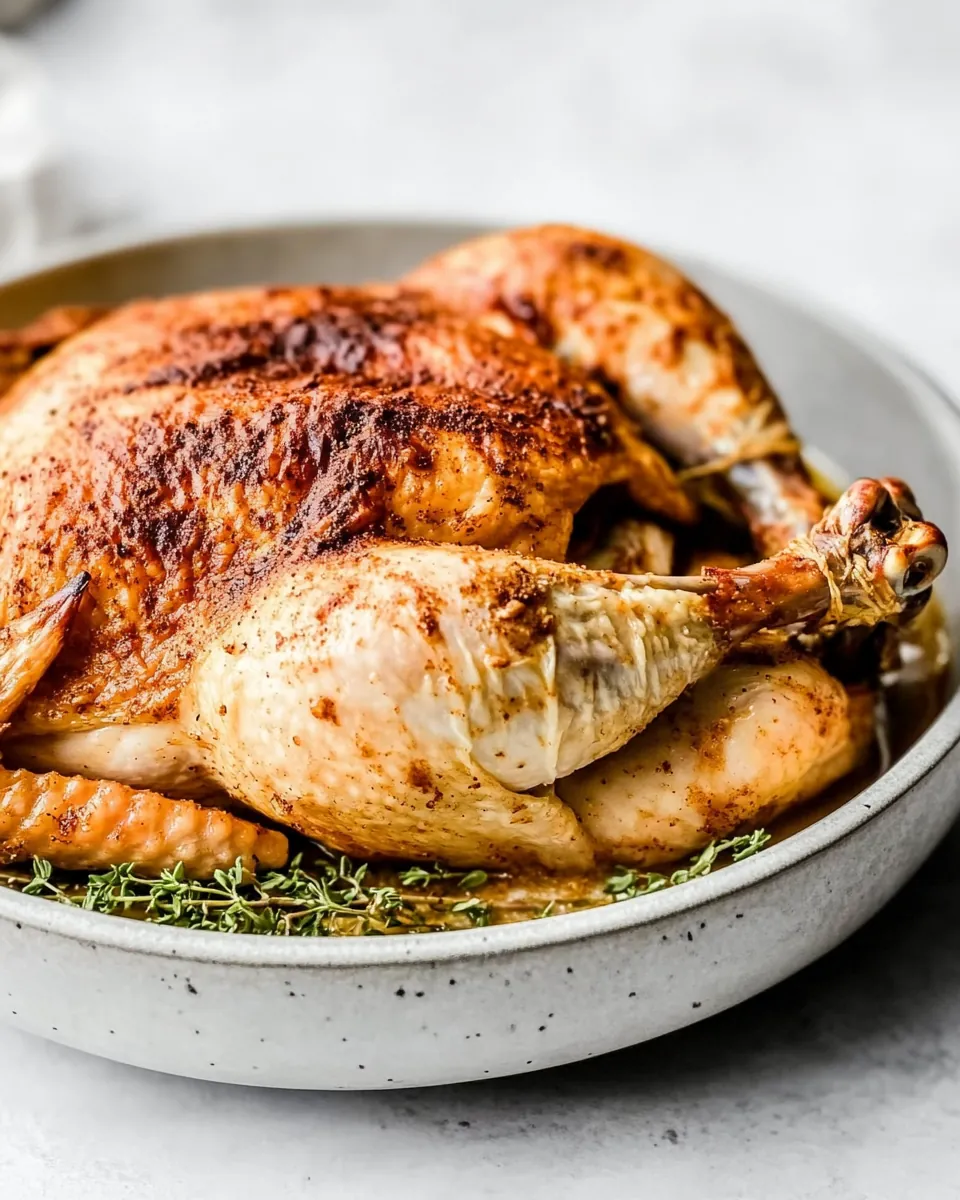 Air Fryer Whole Chicken
