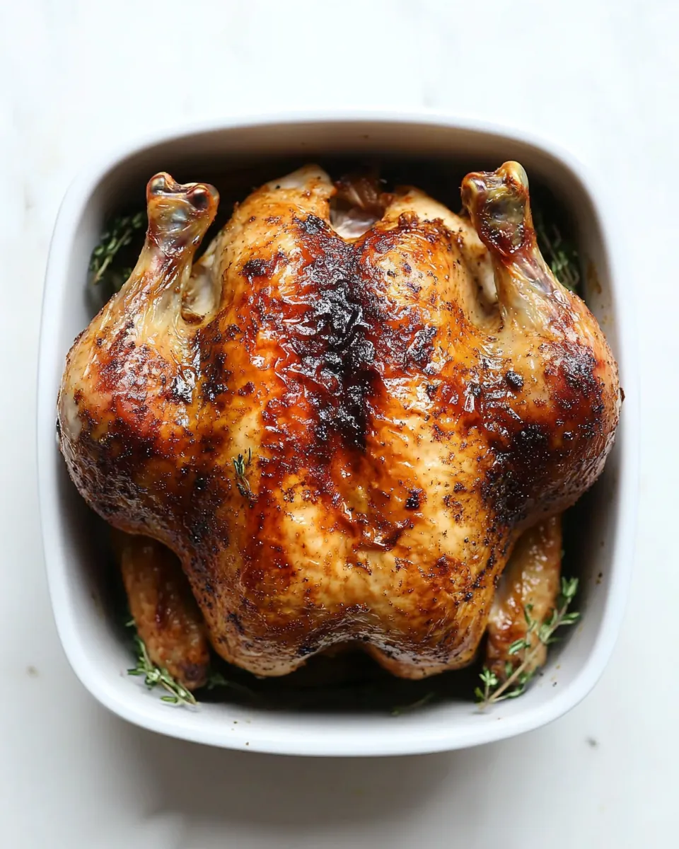 Air Fryer Whole Chicken Recipe