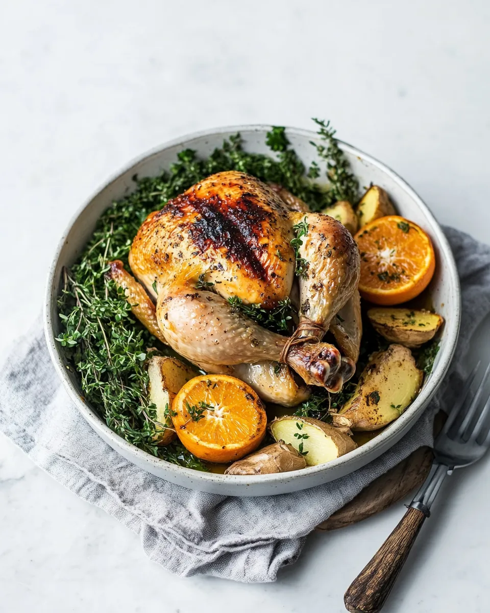 Air Fryer Roast Chicken