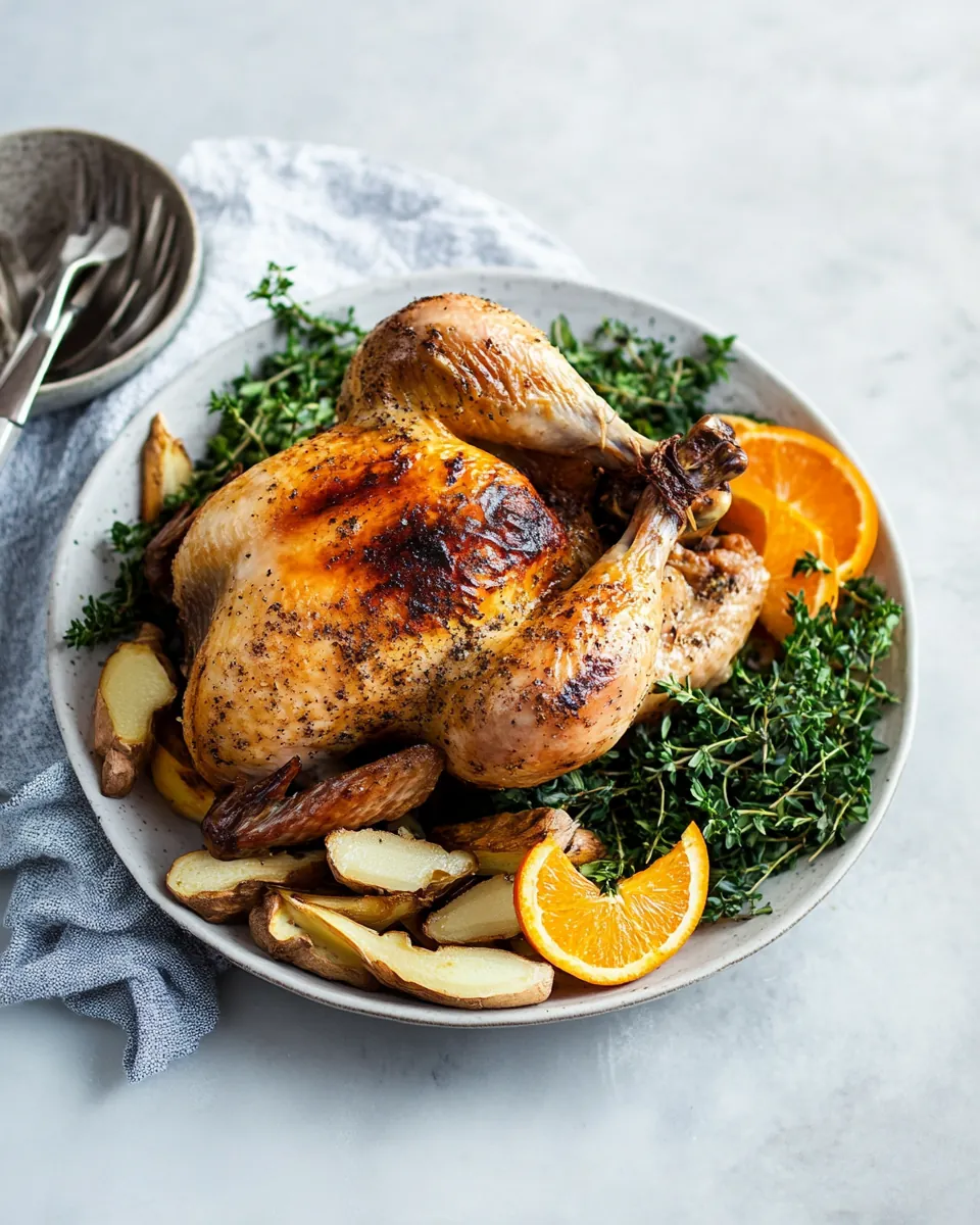 Air Fryer Roast Chicken