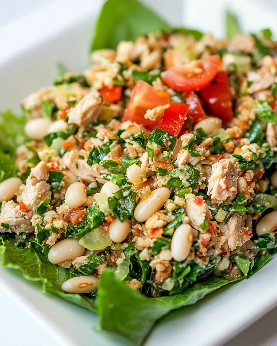 Albacore Tuna and White Bean Salad